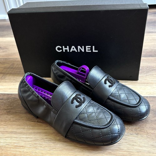 Mocassini chanel pelle - chanel, in