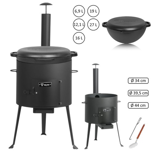 Kazan forno con tubo - forno, caldaia