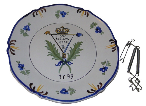 Piatto antica decorativa - piatto,