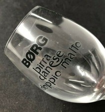 6 Bicchieri Birra  Danese BØRG Doppio Malto 0,3 L. VINTAGE