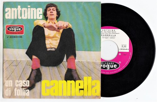 Disco giri antoine cannella - disco, 45