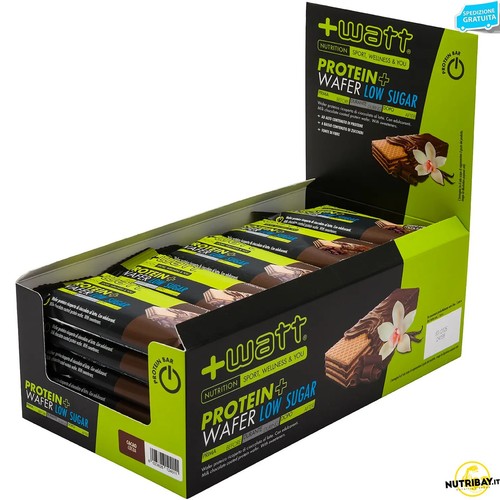 Watt protein wafer low sugar - +watt, protein+