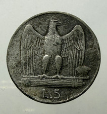 5 Lire Aquilino 1930  falso