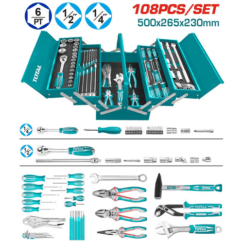 Total set utensili manuali - set,