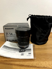Obiettivo Panasonic Lumix G Vario 7-14mm F4 ASPH per MFT Micro 4/3
