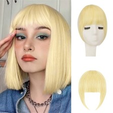 Frangia Clip Capelli Veri