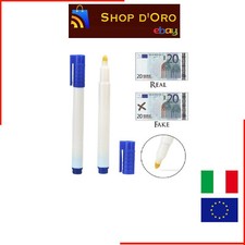 PENNA PENNARELLO RILEVATORE TESTER BANCONOTE FALSE RILEVA SOLDI FALSI 