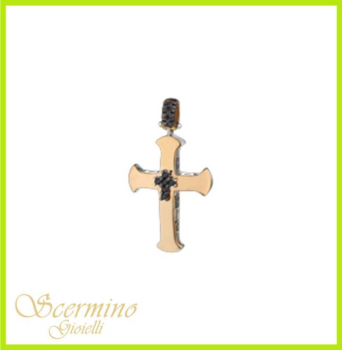 Pendente croce uomo oro - croce,