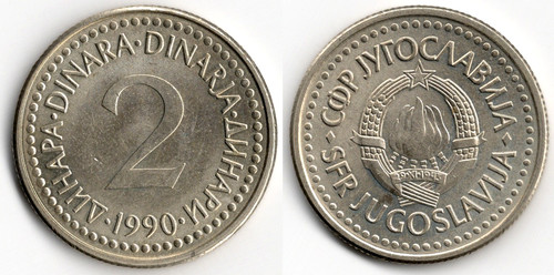 Jugoslavia dinara 1990 - jugoslavia, 2