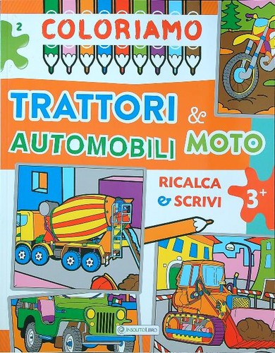 Coloriamo trattori - trattori, e