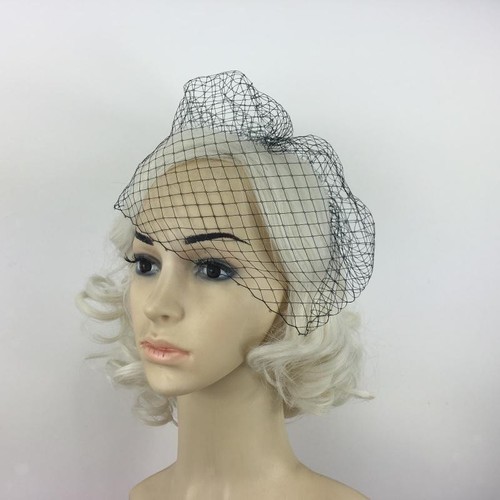 Sinamay fascinator chiesa - sinamay,