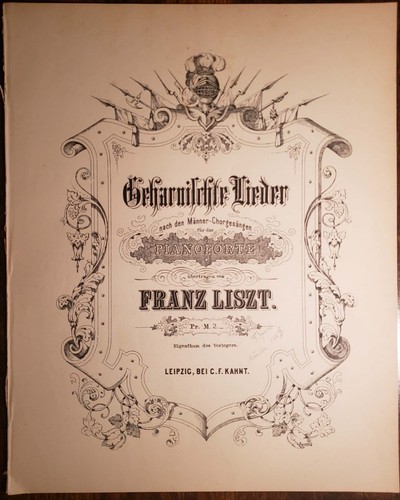 Franz liszt canzoni - franz,