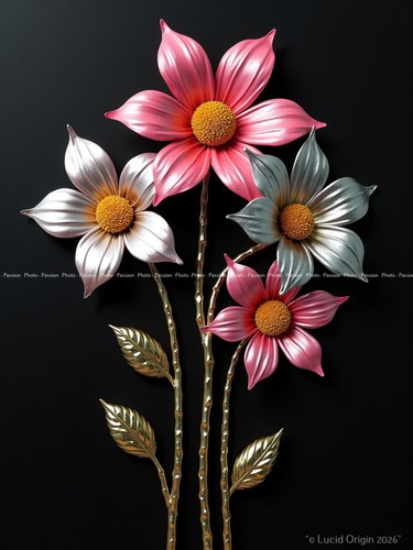 Poster murale bouquet fiori - murale,