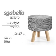 POUF SGABELLO POGGIAPIEDI