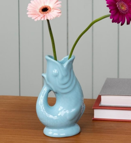 Azzurro vaso per pesci in - vaso,