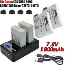 2x batteria LP-E8 + doppio