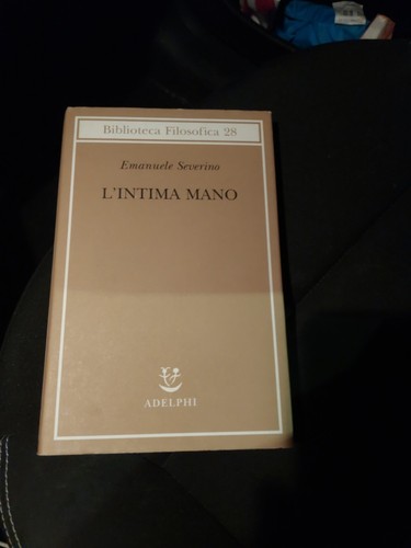Emanuele severino l intima - emanuele,