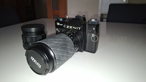 Camara reflex analógica zenit - reflex,