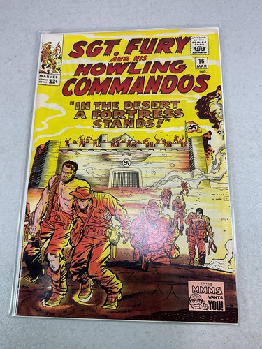 Marvel comics sgt - marvel, fury