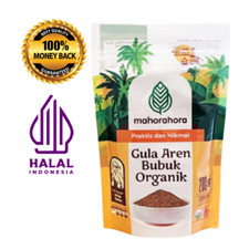 Zucchero di palma di cocco biologico puro dolcificante naturale premium Mahorahora 200 g halal