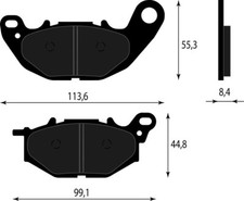 PASTIGLIE FRENO ANTERIORI