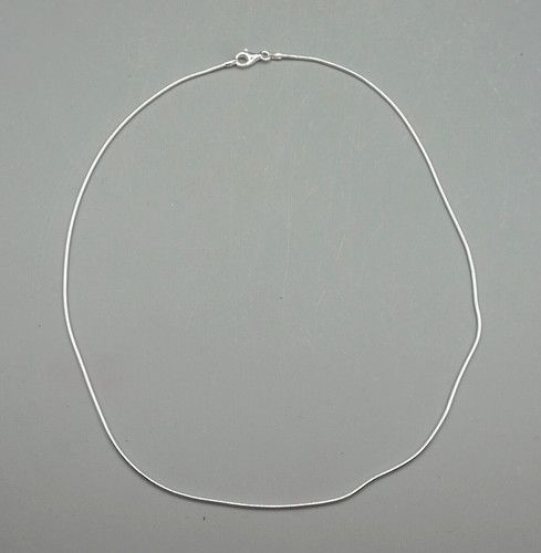 Collana serpente argento - in,