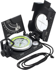 Bussola Militare,Navigazione Professionale Impermeabilee Luminosa Con Clinometro
