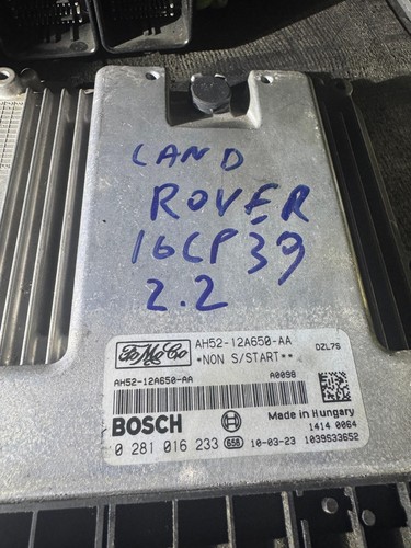 Ecu motore ford ah52 12a650 - ah52,