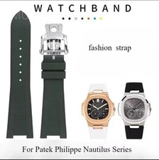 Cinturino in gomma di lusso per Patek Philippe Nautilus 5711/5712/5726/5980 - 25x13 mm