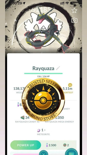 Pokémon shiny rayquaza - pokémon,