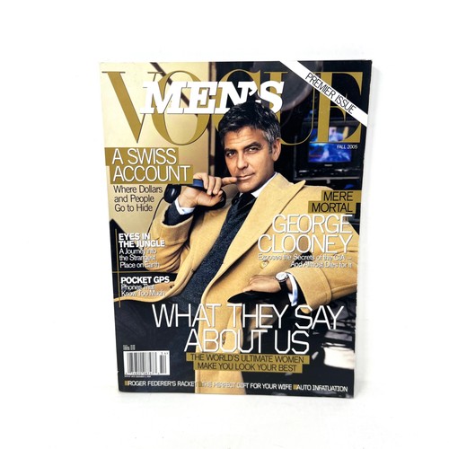 Men vogue magazine 2005 fall - men's,