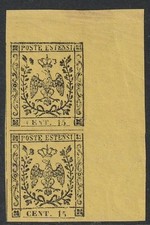 MODENA, MICHEL 3II, SASSONE 3, COPPIA VERTICALE LUSSO LEGGERMENTE INCERNIERATA, LENZUOLO ANGOLARE!