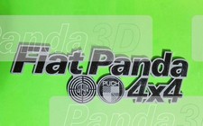 Targhetta fiat panda 4x4 141 - targhetta,