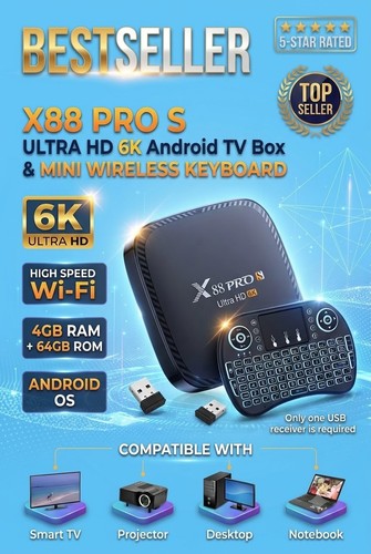 X88 pro ultra - 6k, android