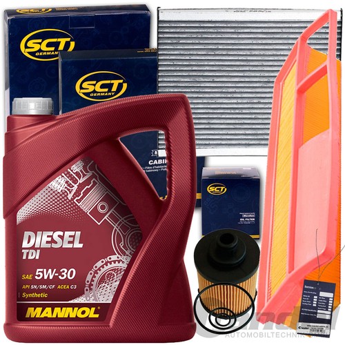 Kit filtro 5w30 olio - filtro, mannol