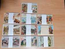 LOTTO FIGURINE LIEBIG 10 SERIE SANG 708/715/721/955/959/966/1266/1270/1272/1273