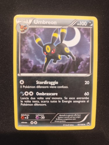 Carta pokémon psa umbreon - psa,