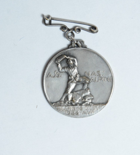 Medaglia alpini milano 1928 - medaglia,