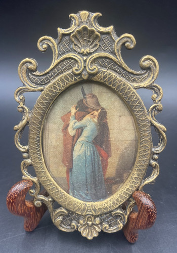 Quadro miniatura ovale - , bacio