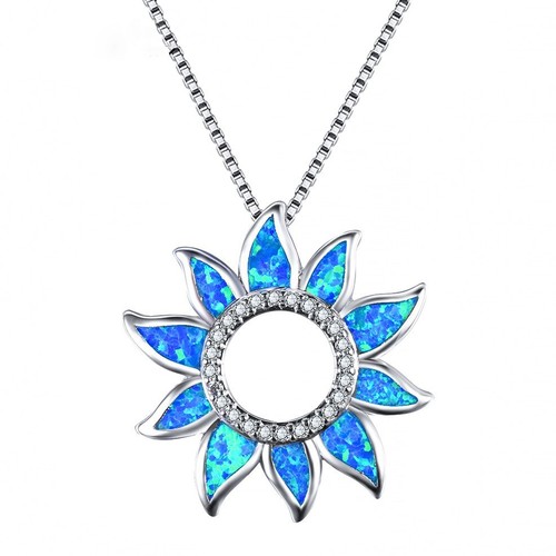 Collana con ciondolo - a, raggi