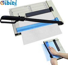 Taglierina a Leva per Carta A4, Taglierina Professionale per Fotografie, Con Dis