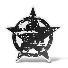 Sticker STELLA MILITARE US ARMY Adesivo Decal Casco Auto Moto Camper Custom Jeep