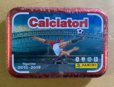TIN BOX sigillato CALCIATORI 2018/2019 Panini - 48 Figurine AGGIORNAMENTI M1/M48