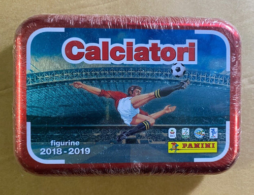 Tin box sigillato calciatori - tin,
