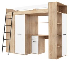 Letto a soppalco letto a