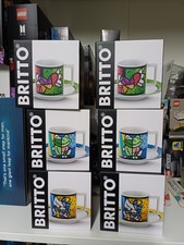 Set 6 Pezzi TAZZINA E PIATTINO CAFFÈ ML. 90  BRITTO by EGAN AFFARONE