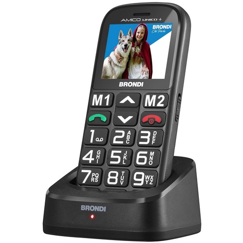 Cellulare brondi amico unico - cellulare, unico+