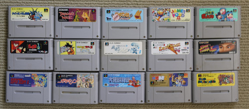 Lotto giochi super famicom - super,