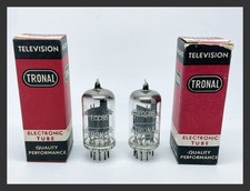 2 x NOS Tronal ECC85 6AQ8 Test