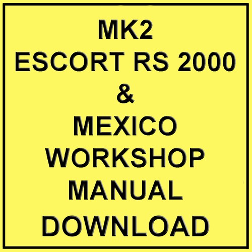 Manuale officina ford - manuale,